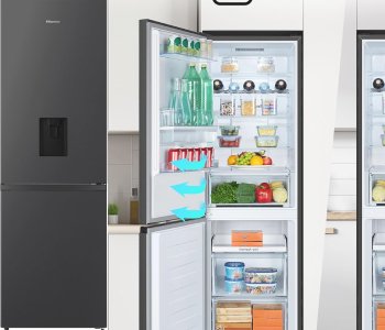 Hisense-RB390N4WBE-60cm-Freestanding-60-40-Fridge-Freezer
