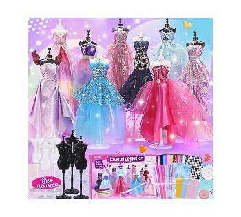 1000_Pcs_Fashion_Designer_Kit_for_Girls_with_6_Mannequins