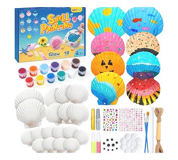 UPDOKIT_Sea_Shell_Painting_Kit_Kids