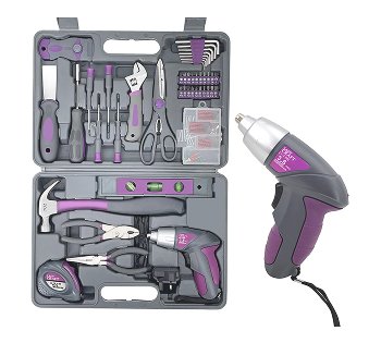 Werktough_Pink_Tool_Kit_44PCS_4V_Electric_Screwdriver_Ladies_Tool_Kit_Set