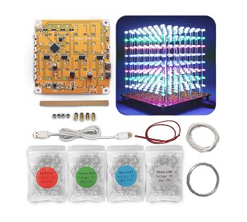 iCubeSmart_MINI_3D_Led_Cube_DIY_Electronics_Kit