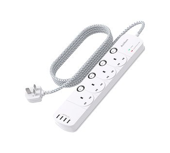 Extension_Lead_4_Way_Socket_Outlets_Power_Strips_with_4_USB