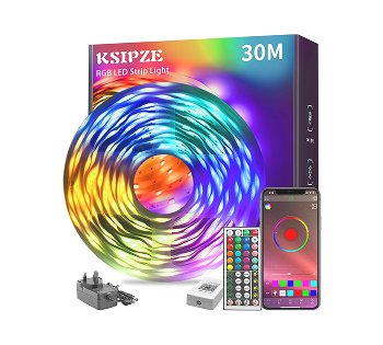 KSIPZE_Led_Strip_Lights_RGB_Music_Sync_Color_Changing_Led_Lights